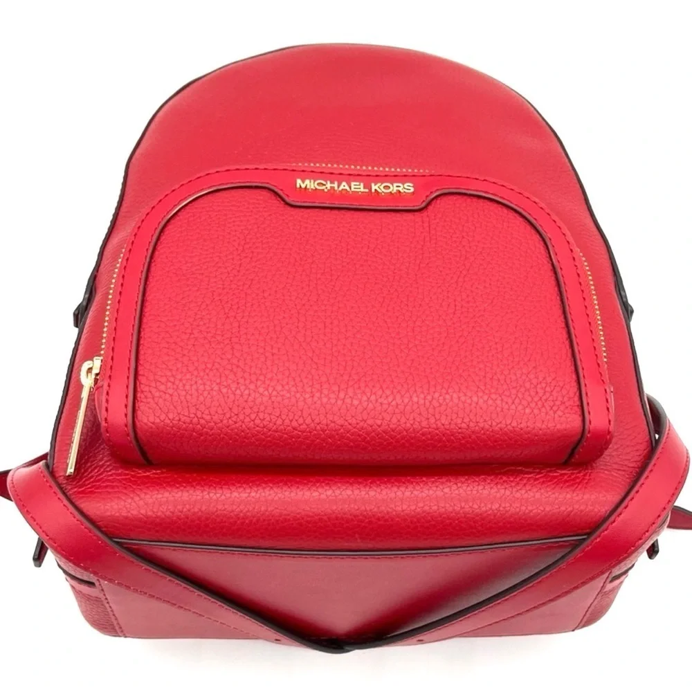 Michael Kors Medium Jaycee Backpack Red